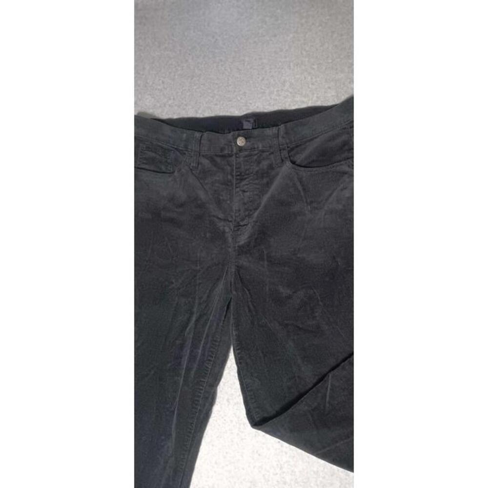J.Crew Factory Womens Corduroy Pants Size 32 Black Bootcut Stretch Slacks - Picture 3 of 12